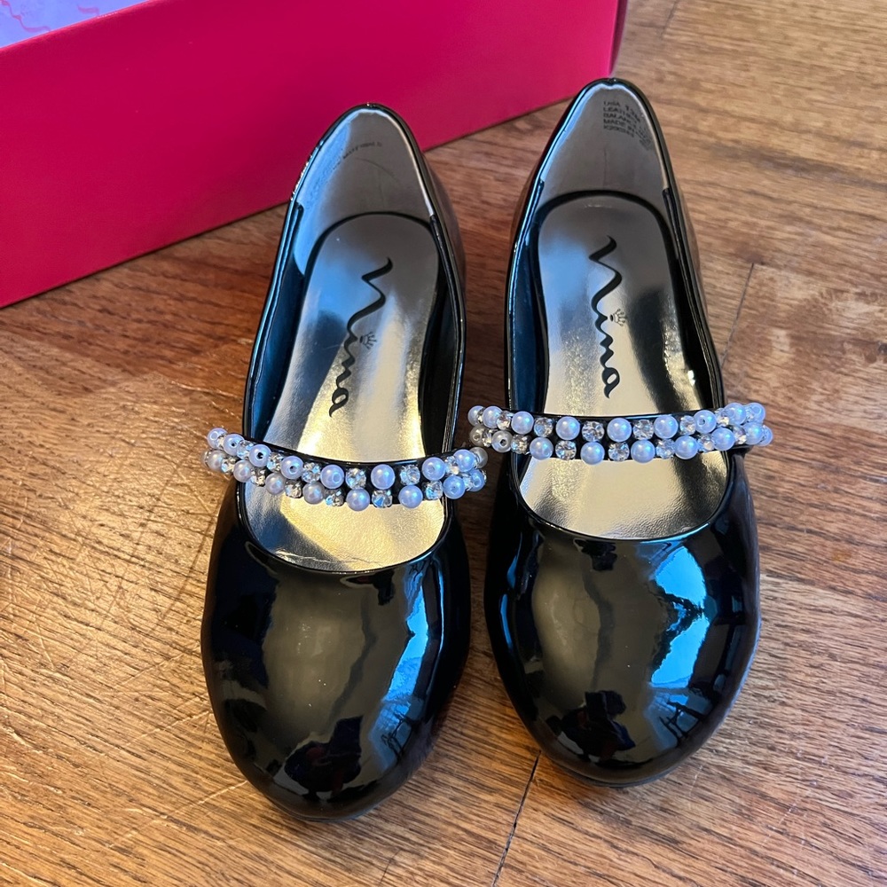 Nina Girls Patent Shoes Nataly